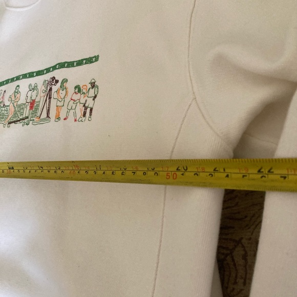 NWT Mens Palmes Off-Scenery Crewneck Sweatshirt, size XL in Off-White - Picture 11 of 15